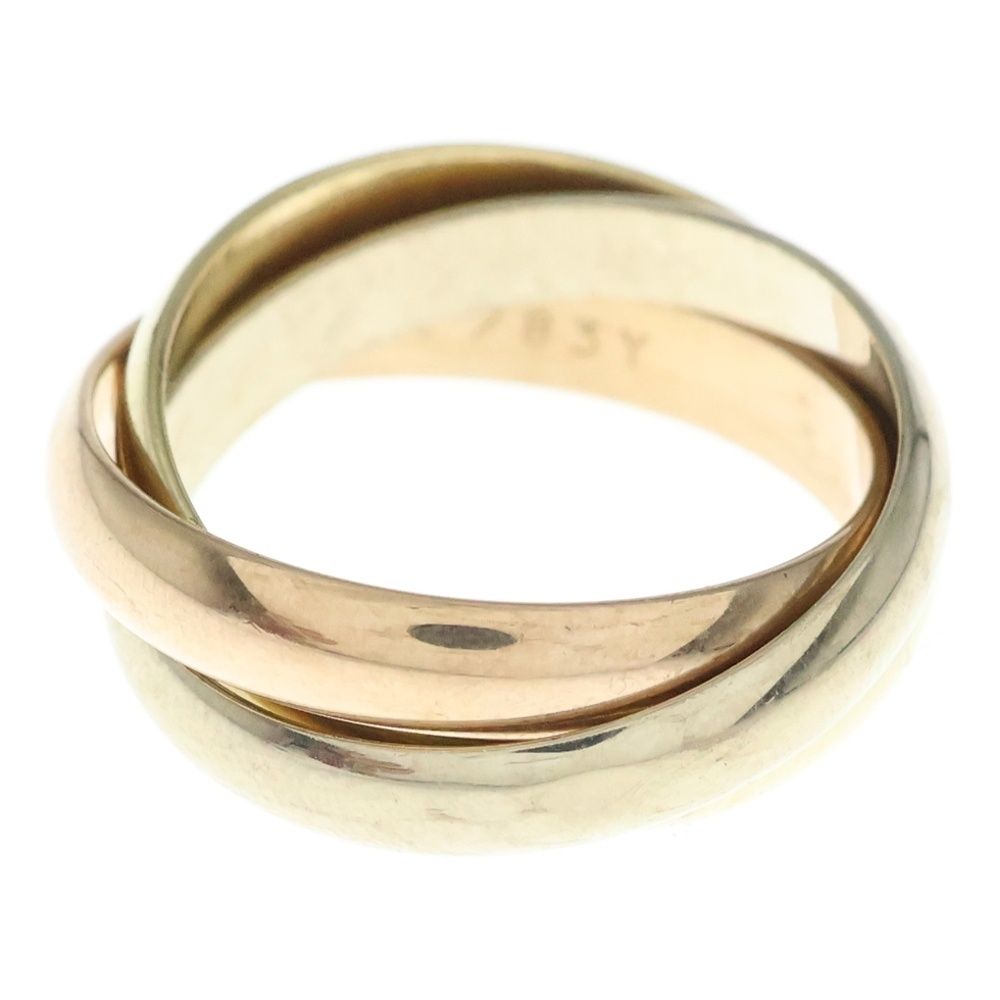 Cartier (カルティエ) トリニティ リング 750YG/WG/PG #52 指輪