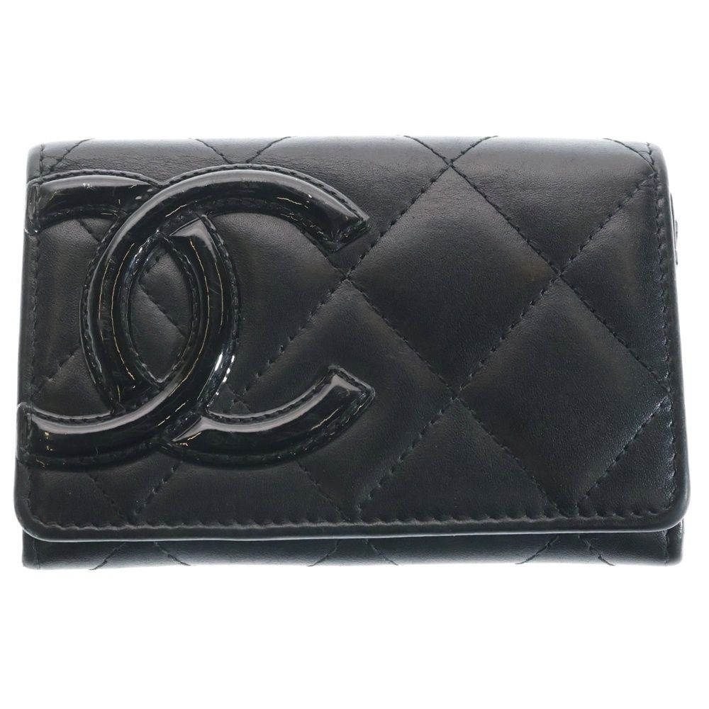 CHANEL (シャネル) キルティング カンボンライン フラグメント カード