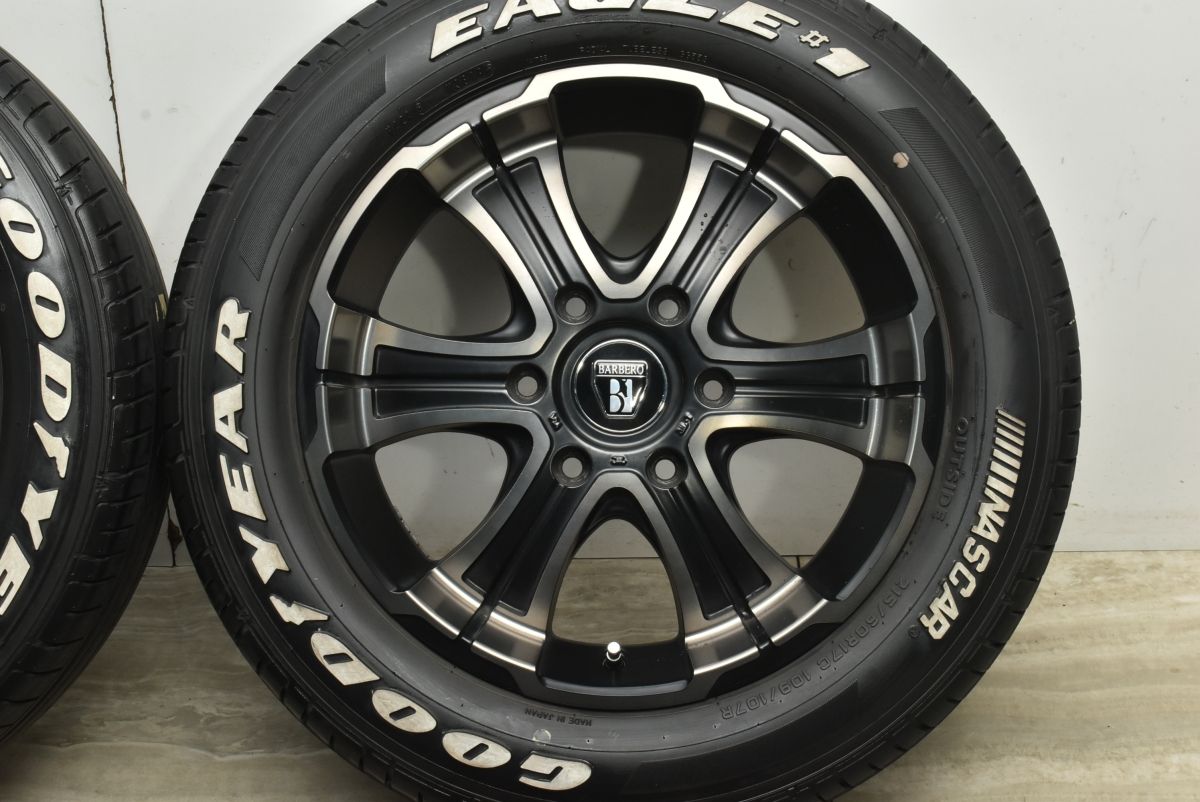 ドレスアップ用に】BARBERO バルベロ W-DEEPS 17in 6.5J +38 PCD139.7 