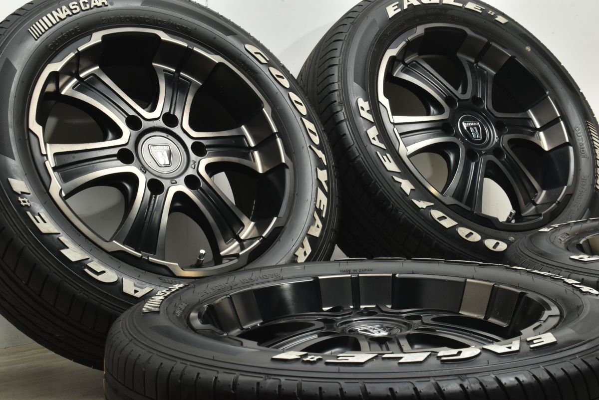 ドレスアップ用に】BARBERO バルベロ W-DEEPS 17in 6.5J +38 PCD139.7 