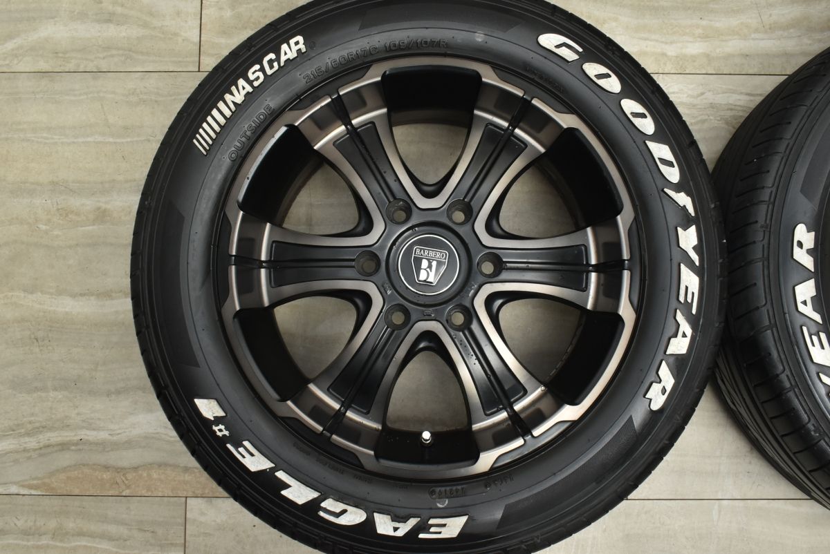 ドレスアップ用に】BARBERO バルベロ W-DEEPS 17in 6.5J +38 PCD139.7 