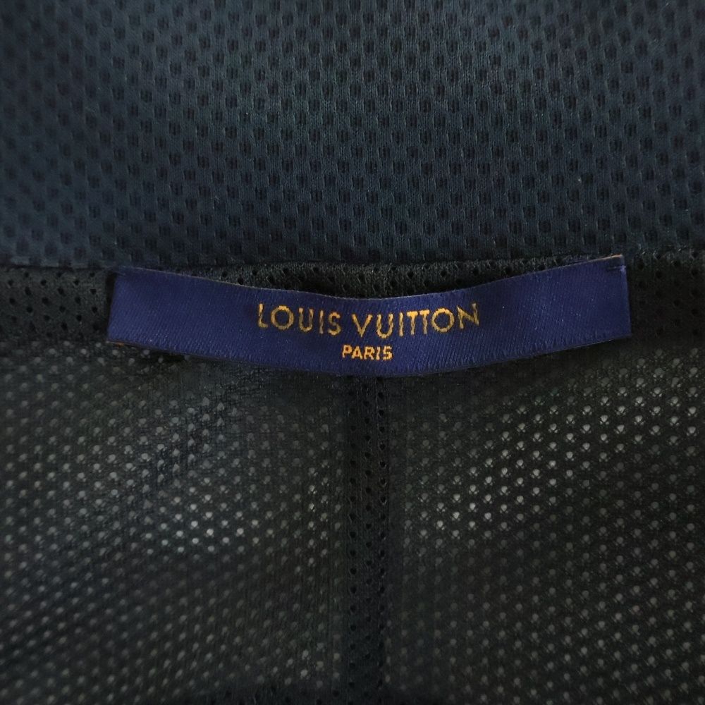 LOUIS VUITTON ルイヴィトン 22AW エンベリッシュド LVグラフィックホッケートラックジャケット RM222 J67 HNY86W ホワイト LOUIS VUITTON (ルイヴィトン) 22AW Embellished LV Graphic Hockey