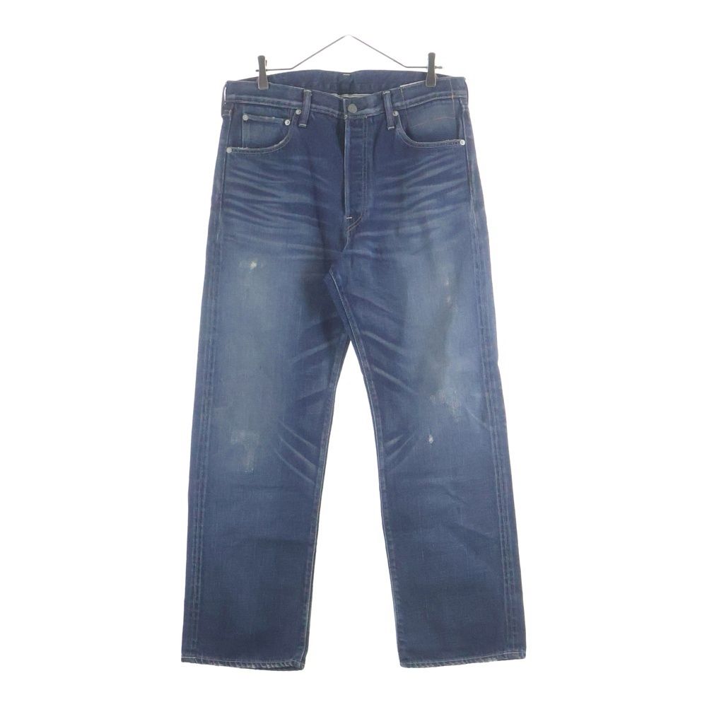 VISVIM (ヴィスヴィム) FLUXUS DENIM 01D3 パイソンパッチ フライ 