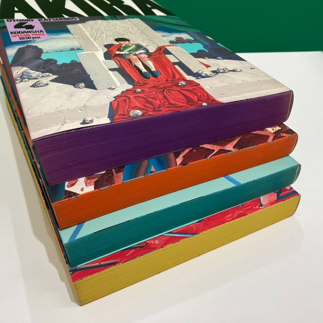 長】AKIRA 1～4巻セット 大友克洋 大判 講談社 アキラ 漫画【336SY】C7