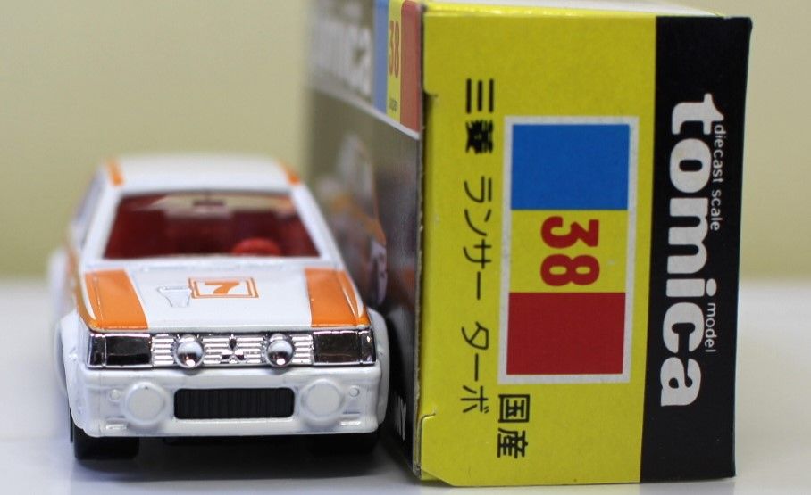 USED トミカ 黒箱 38 三菱 ランサー ターボ 1/60 日本製 240001033215
