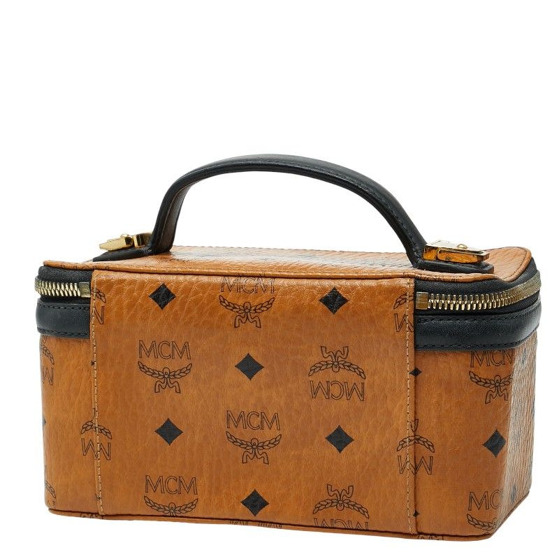 エム シー エム ヴィセトス モノグラム バニティバッグ ショルダー