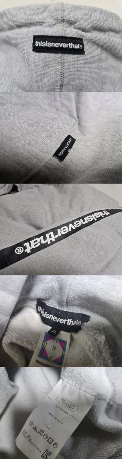 ディスイズネバーザット thisisneverthat ディスイズネバーザット パーカー ドットロゴ - メルカリ