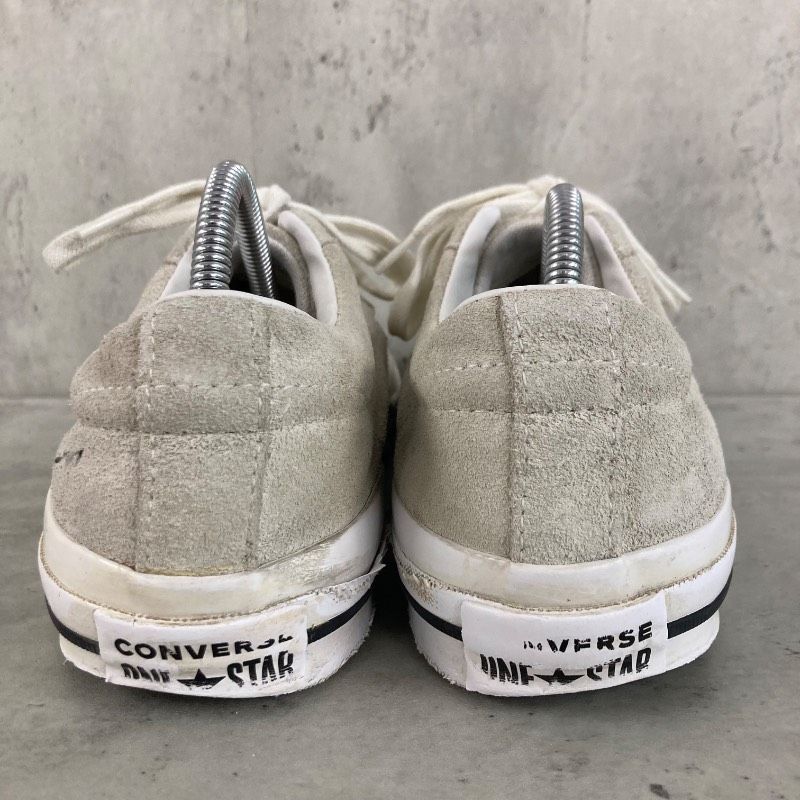 CONVERSE コンバース/ONE STAR OX/ローカットスニーカー/161577C/Aランク/05【中古】 CONVERSE コンバース ONE STAR OX ワンスター グレー スエード 161577C