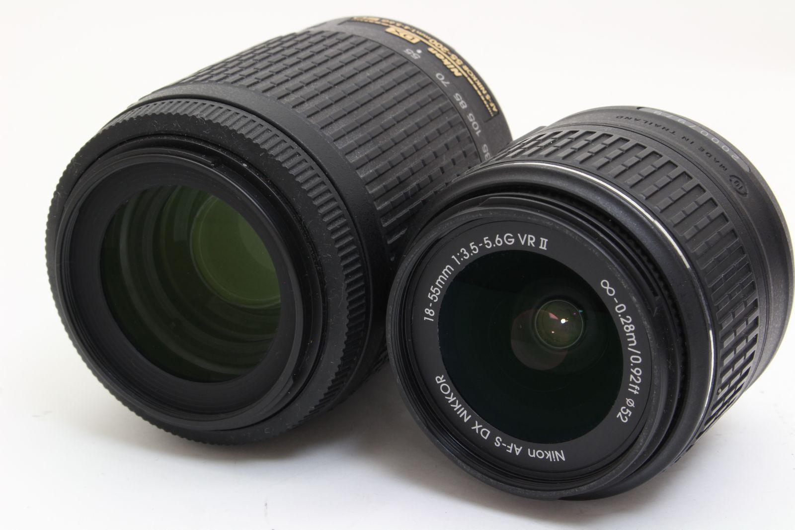 AA (極上美品) Nikon ニコン D3300 18-55 55-200mm ダブルズームレンズ
