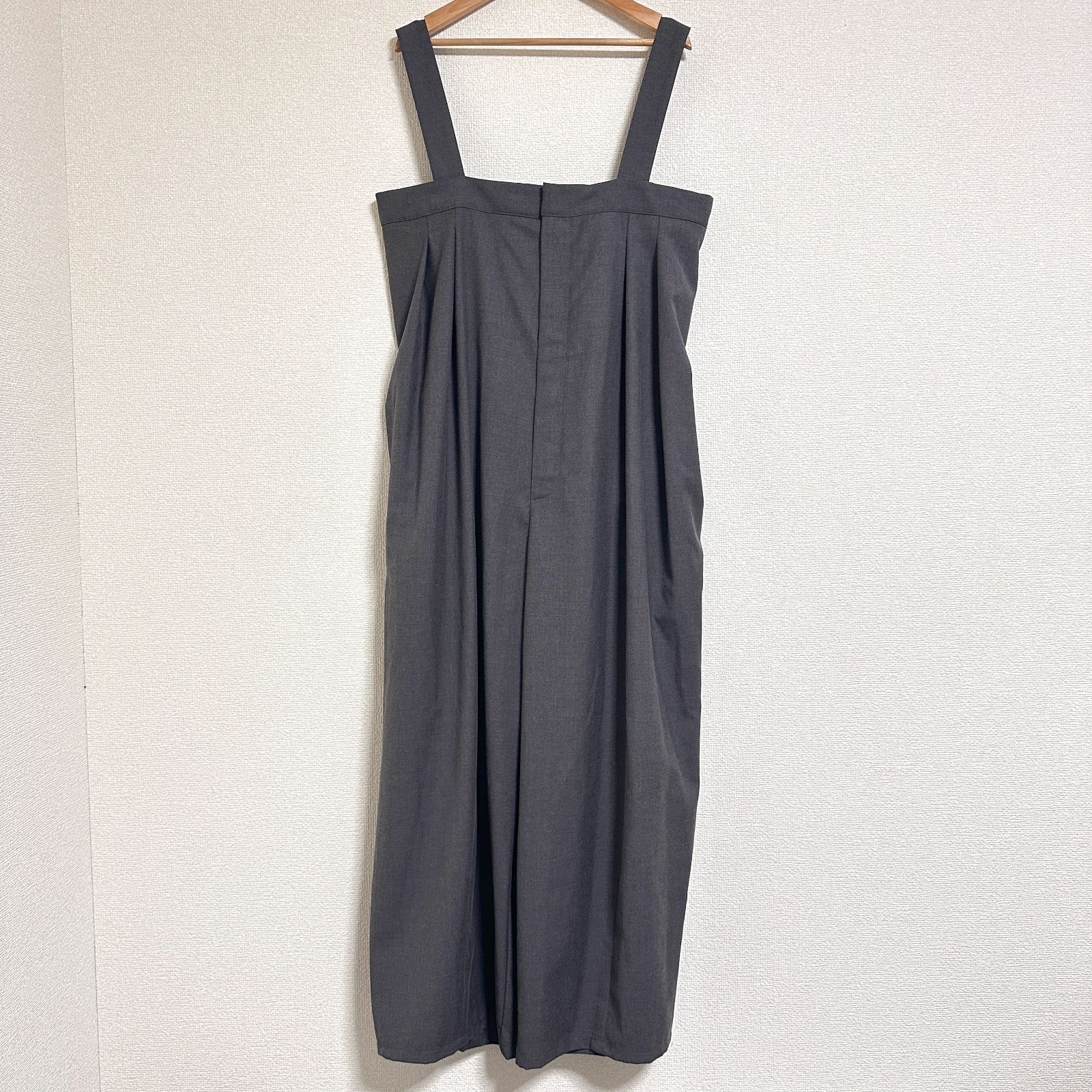 SOLAMONAT LARME ソラモナラーム 日本製 サロペット チャコール サイズ