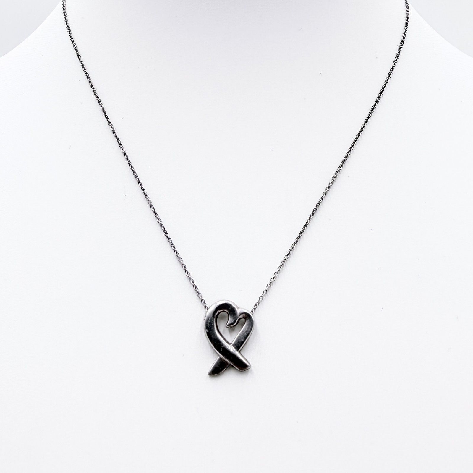 1円スタート】TIFFANY & Co. ティファニー シルバー ラビングハート