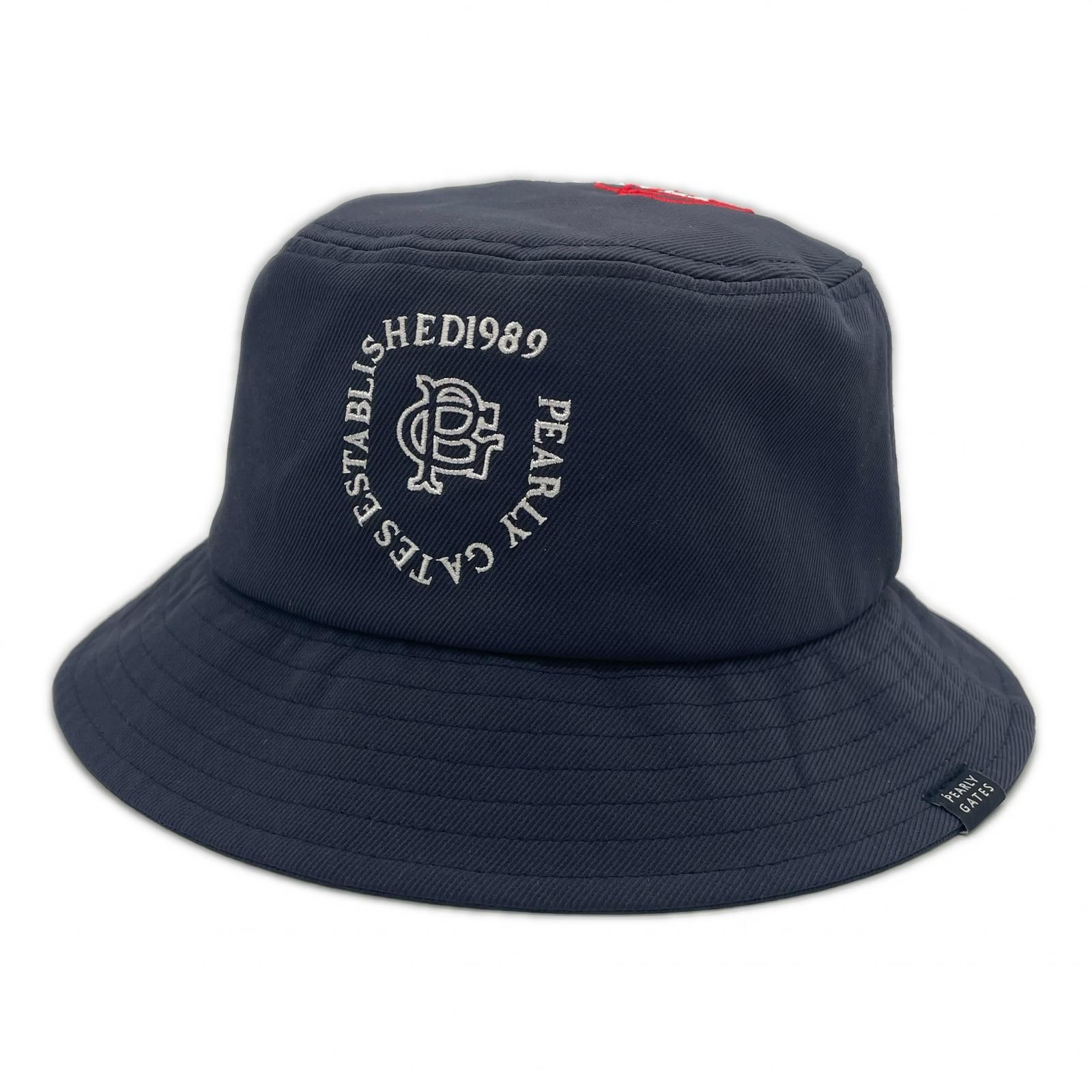 中古 パーリーゲイツ PEARLY GATES バケットハット フリー ネイビー