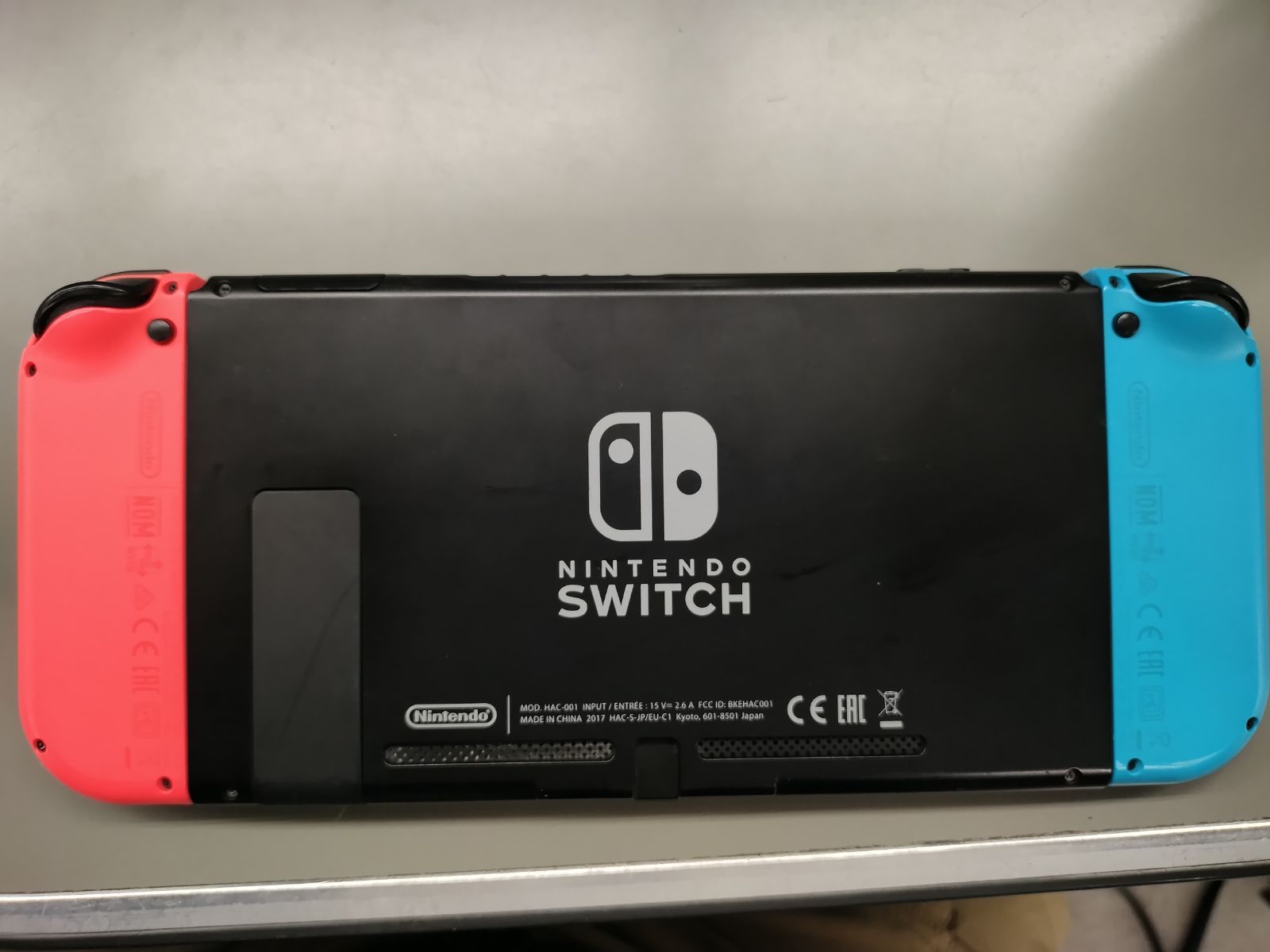 ジャンク本体】Nintendo Switch 初期型本体 ネオンブルー/ネオンレッド