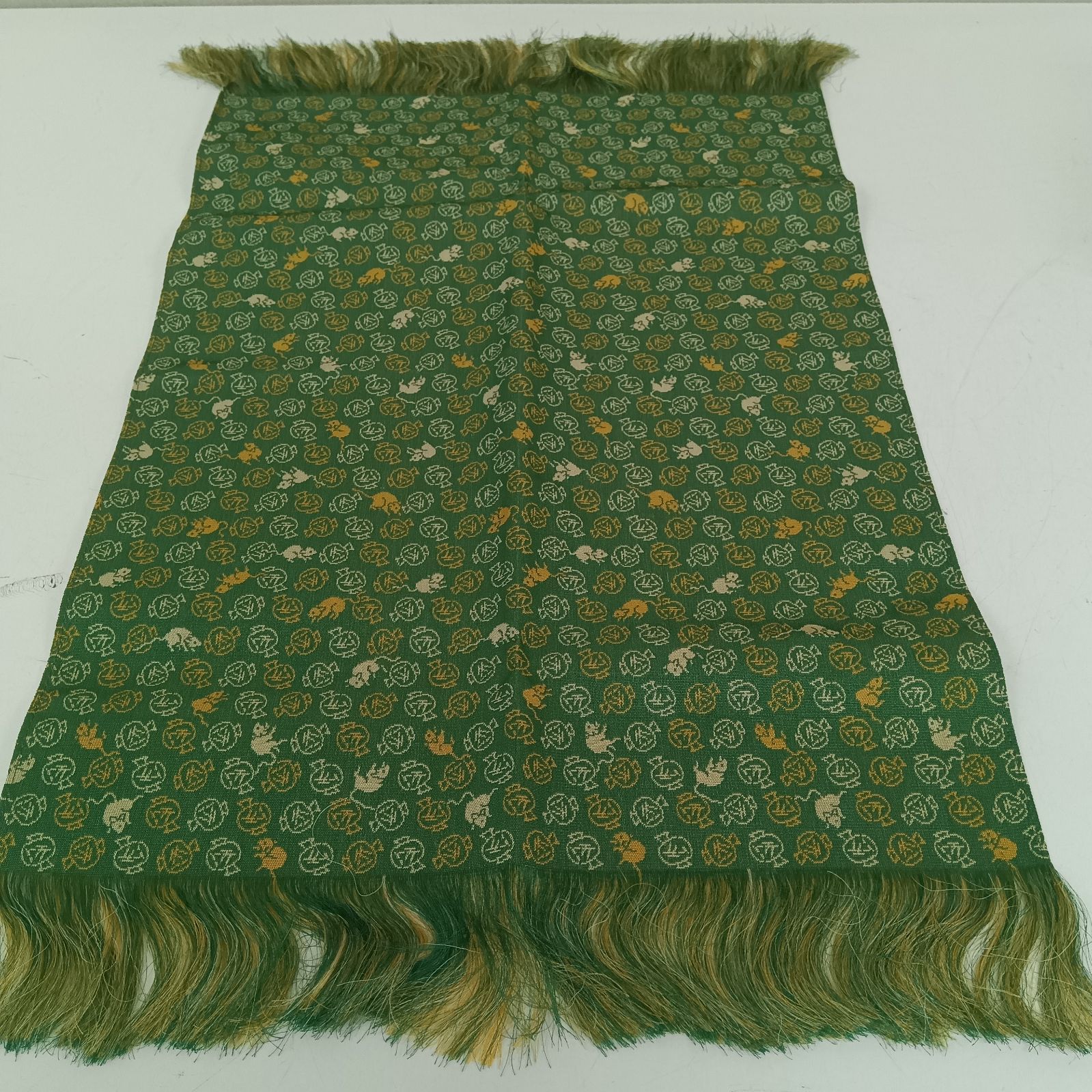 💛 龍村美術織物 ／ テーブルセンター・美術工芸・薄織物・1号 W30