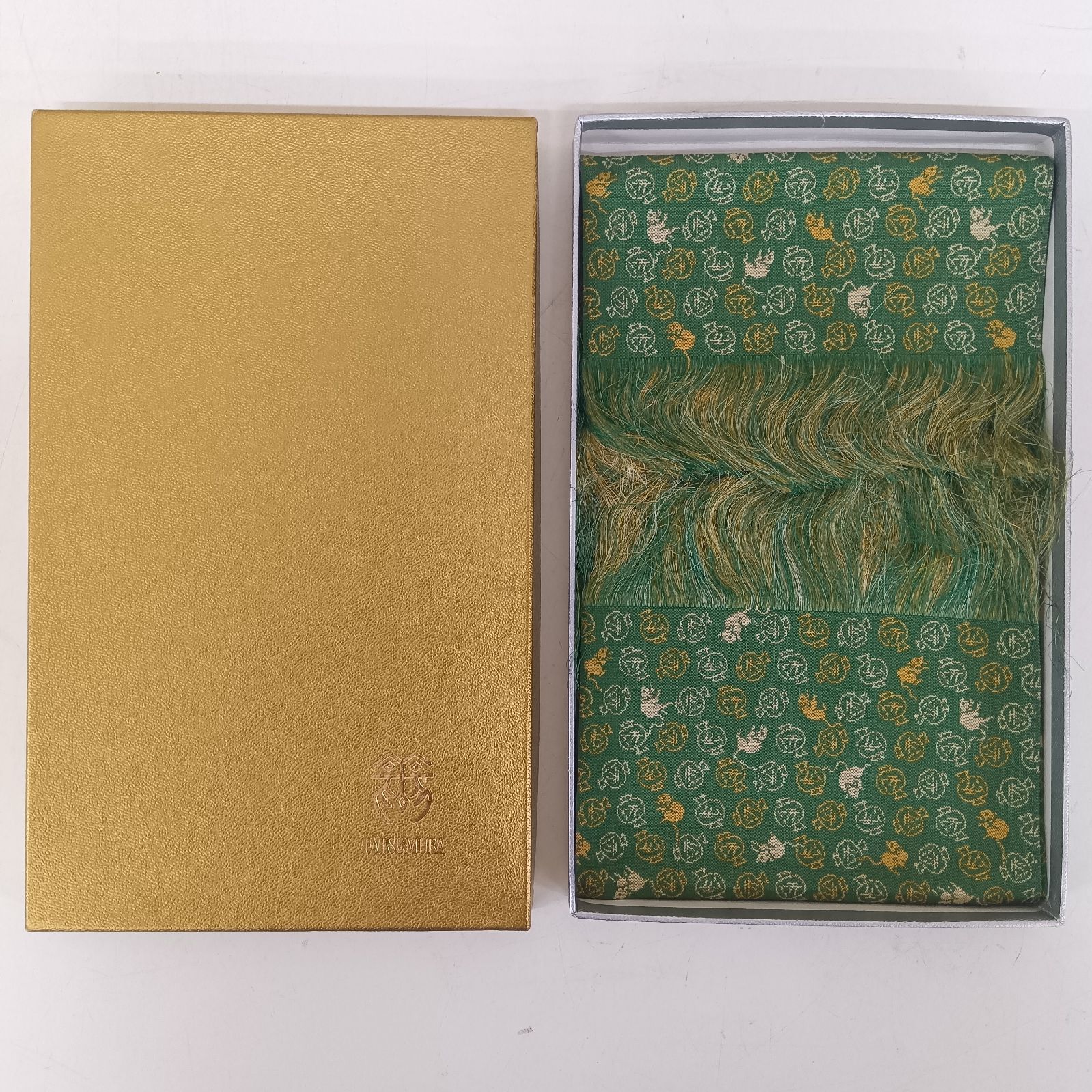 💛 龍村美術織物 ／ テーブルセンター・美術工芸・薄織物・1号 W30