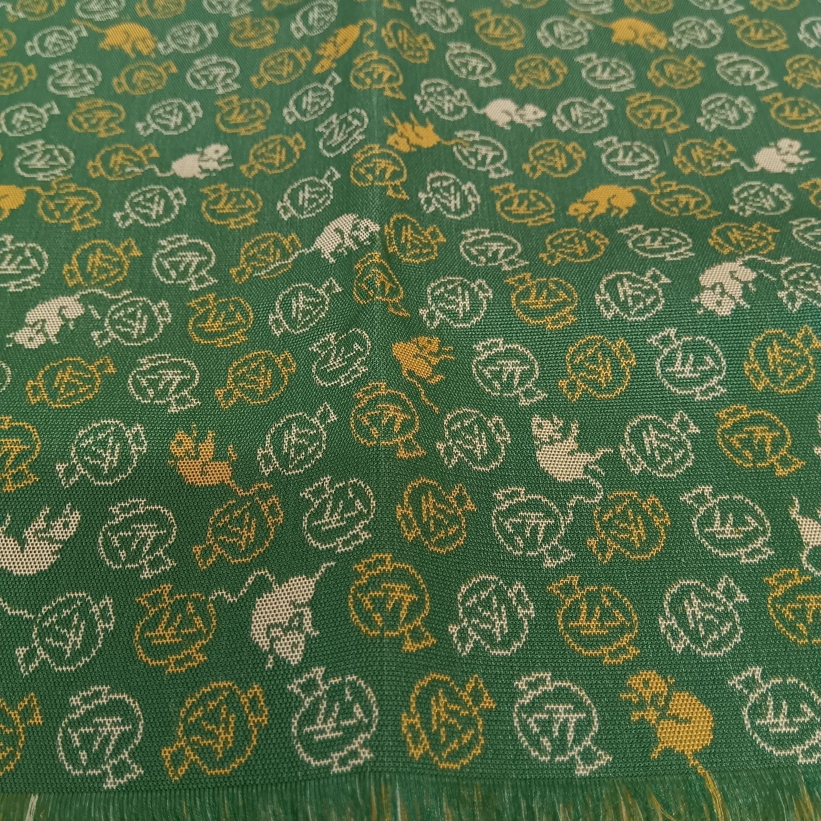 💛 龍村美術織物 ／ テーブルセンター・美術工芸・薄織物・1号 W30