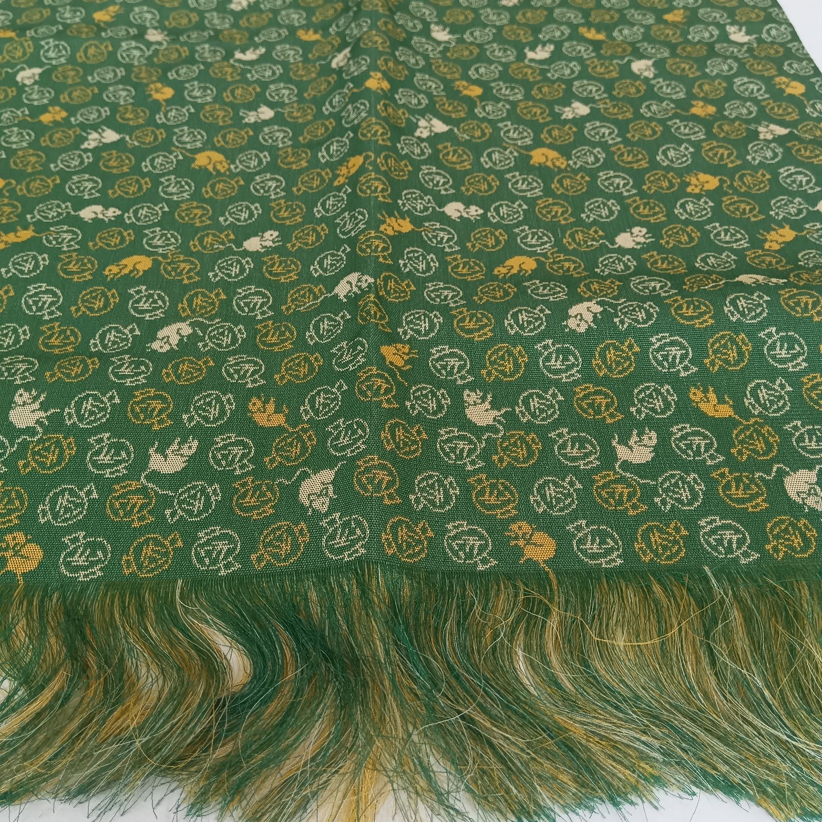 💛 龍村美術織物 ／ テーブルセンター・美術工芸・薄織物・1号 W30