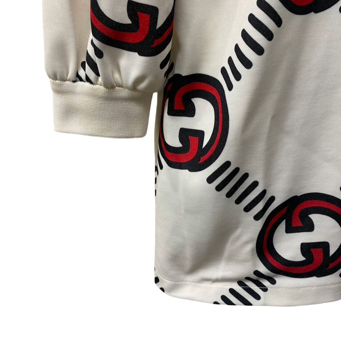 グッチ GUCCI ハーフジップフーディー ワンピース インターロッキングG 