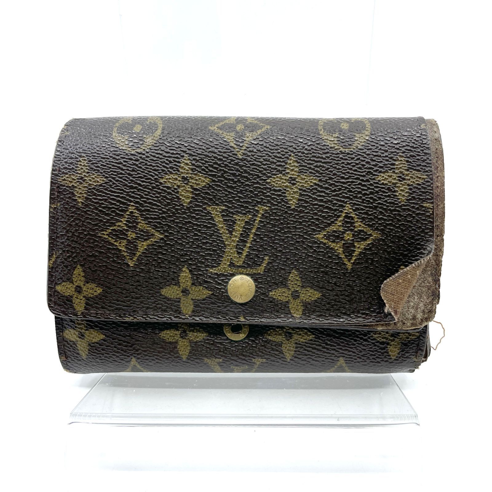 LOUIS VUITTON ルイヴィトン モノグラム ポルトモネ ビエ トレゾール 