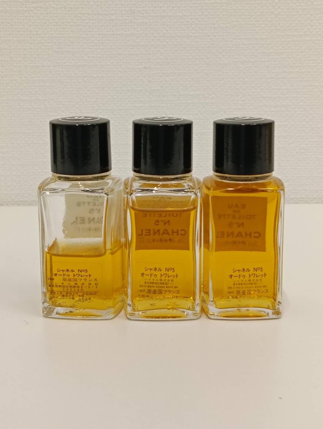 中古品】 CHANELシャネル N°5 EAU DE TOILETTEオードゥトワレット 19ml