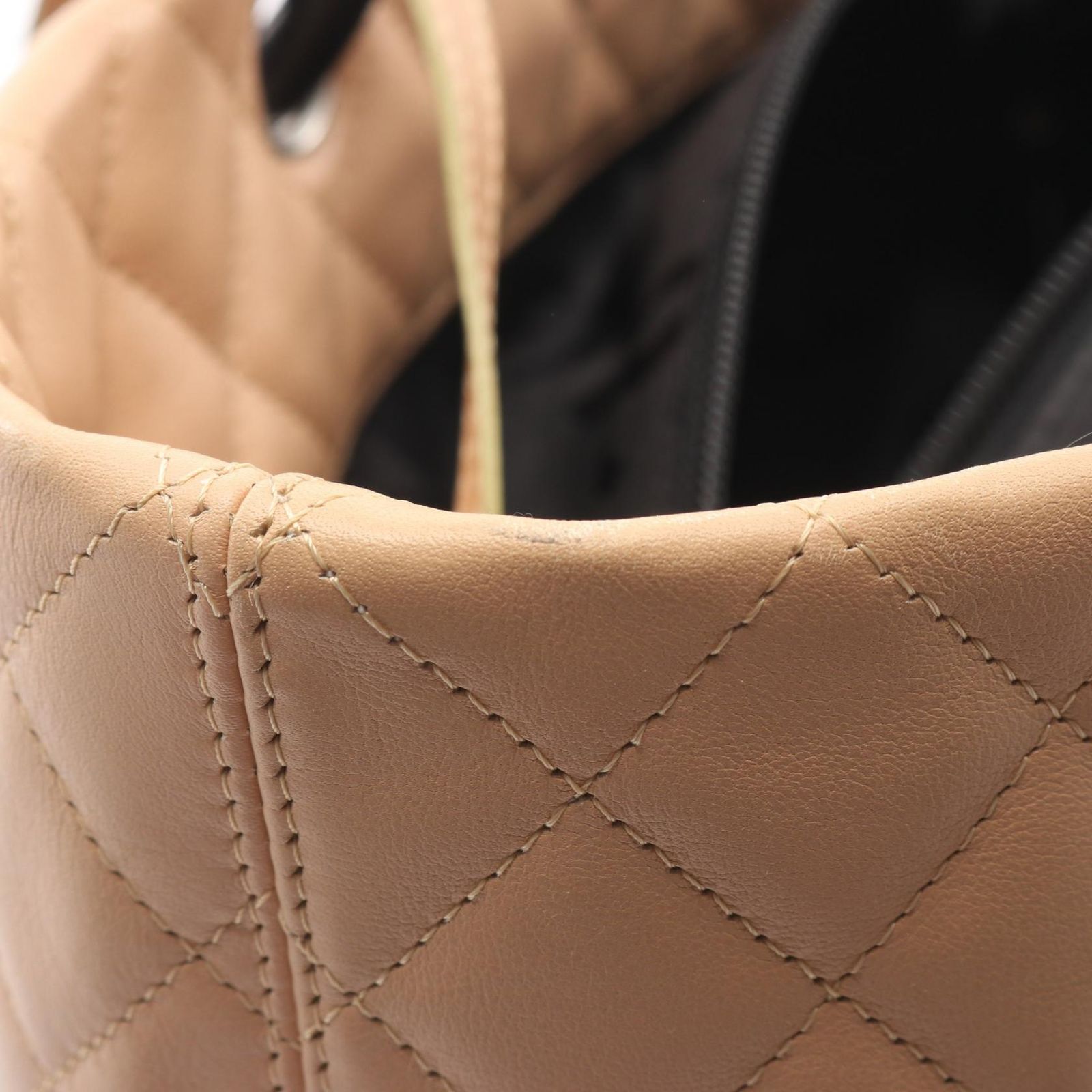シャネル CHANEL トートバッグ カンボンライン ラージ ベージュ 