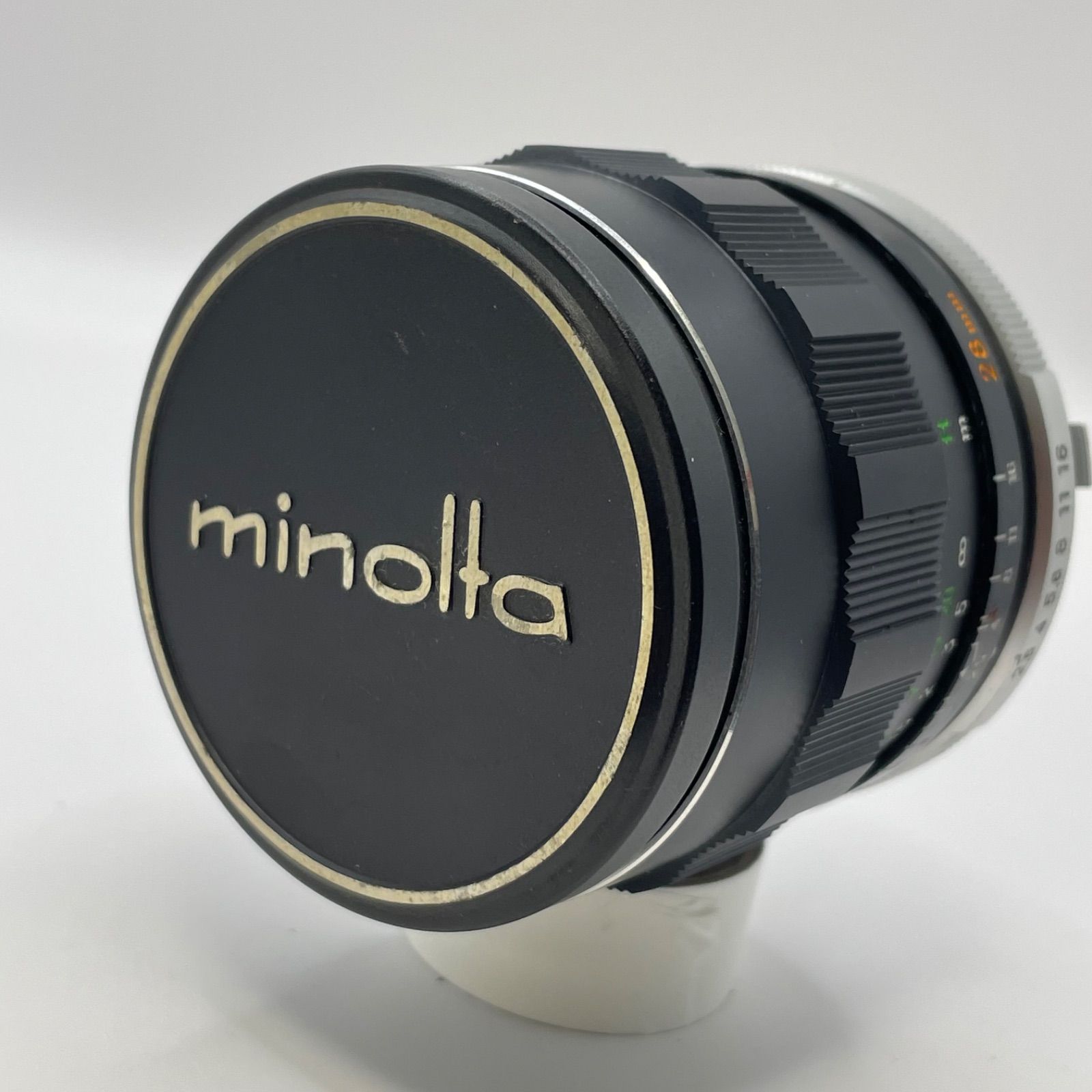 個性派/絞り完動】Minolta MC W.ROKKOR-SI 28mm F2.5 シリアル1553594