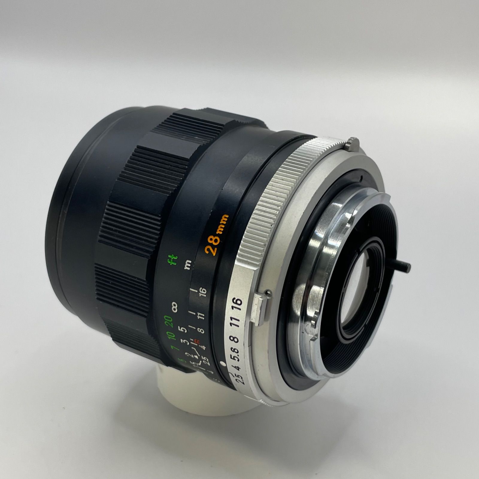 個性派/絞り完動】Minolta MC W.ROKKOR-SI 28mm F2.5 シリアル1553594