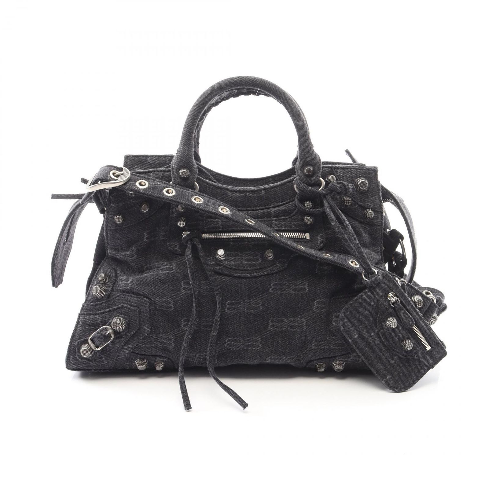 バレンシアガ BALENCIAGA ハンドバッグ NEO CAGOLE CITY ブラック 