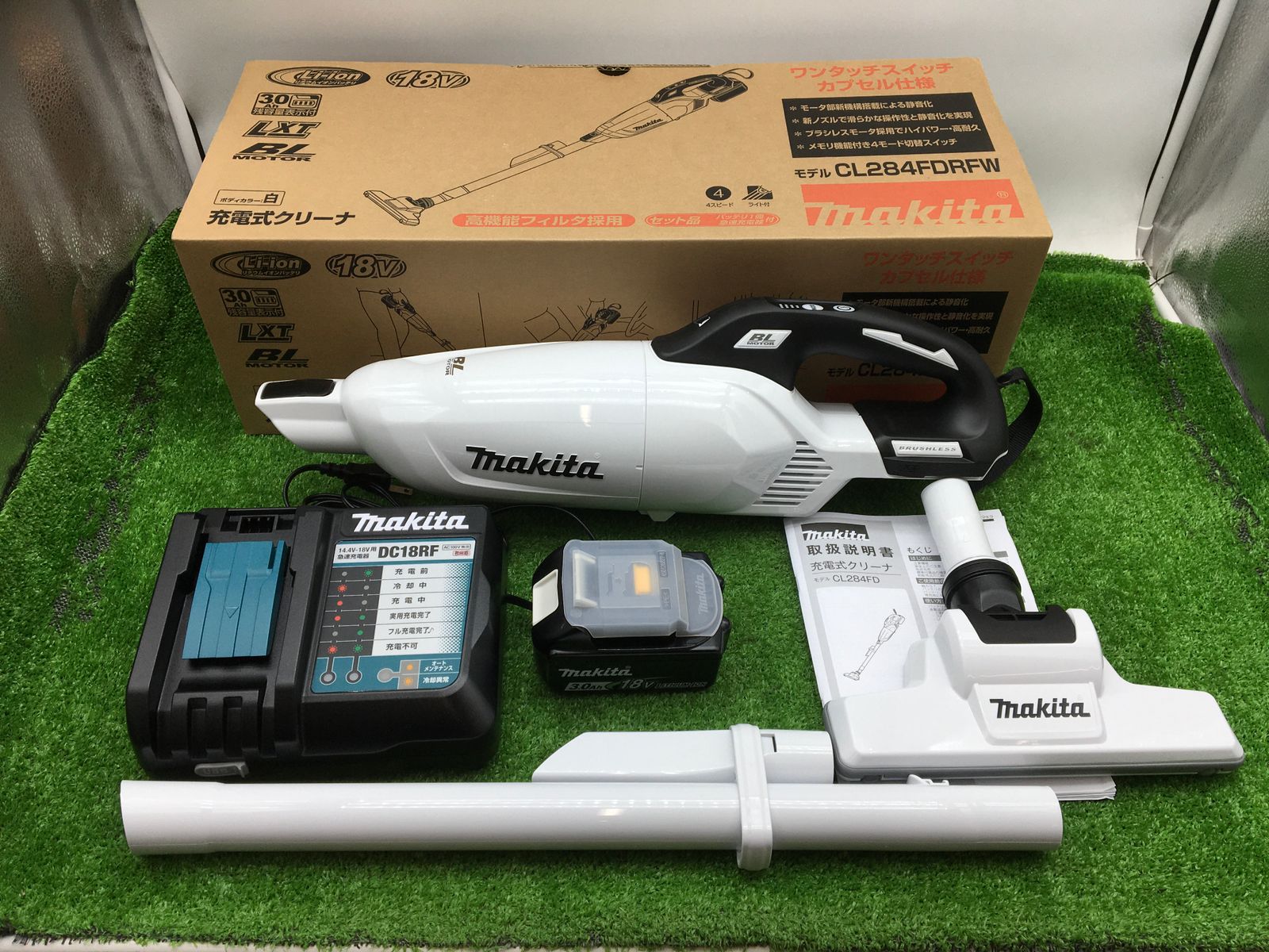【未使用】Makita/マキタ CL284FDRFW ☆充電式クリーナー [IT_LVL6O][岡岩][M05]