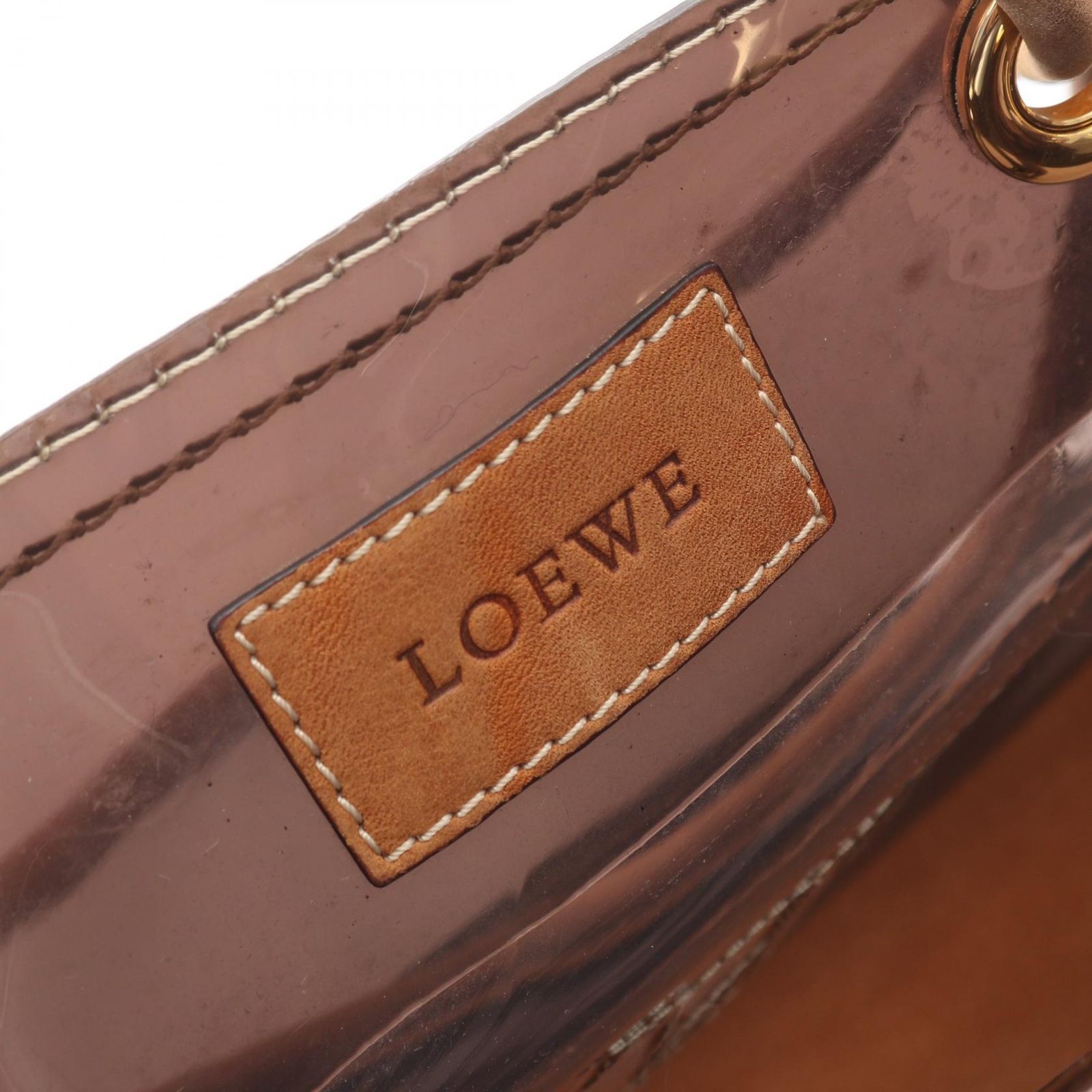 ロエベ LOEWE トートバッグ アナグラム ショッパートート ブラウン