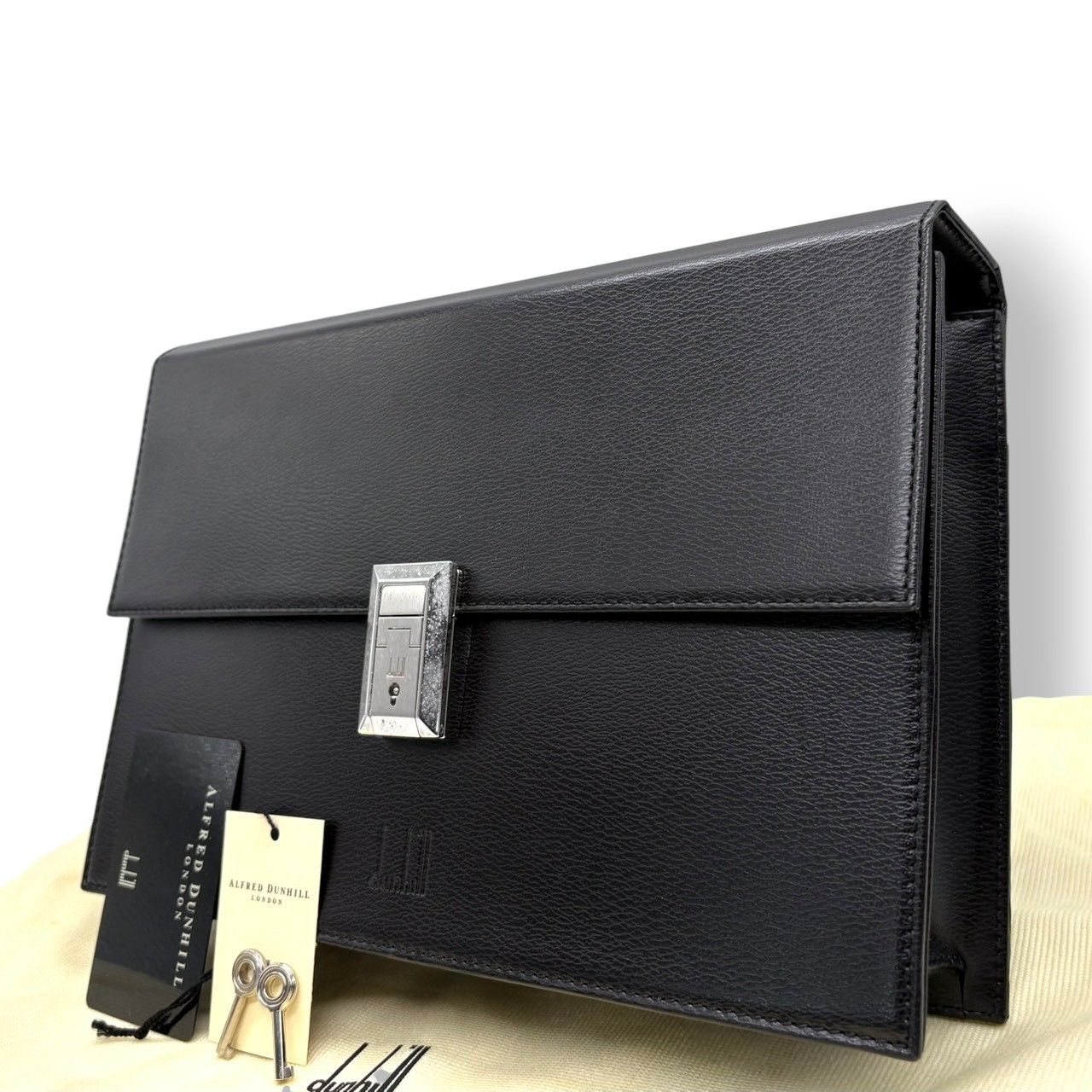 ダンヒル DUNHILL クラッチバッグ セカンドバッグ レザー 本革