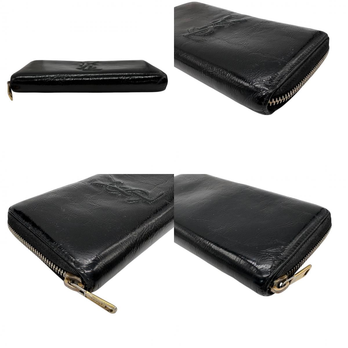 イヴサンローラン Yves Saint Laurent YSL 長財布 ラウンドジップ