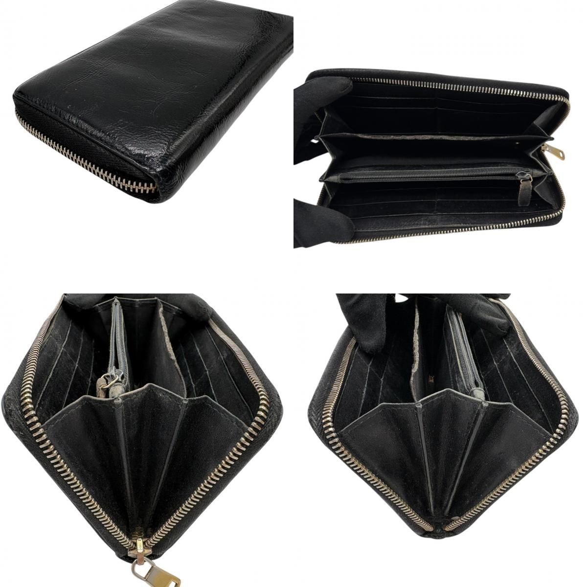 イヴサンローラン Yves Saint Laurent YSL 長財布 ラウンドジップ