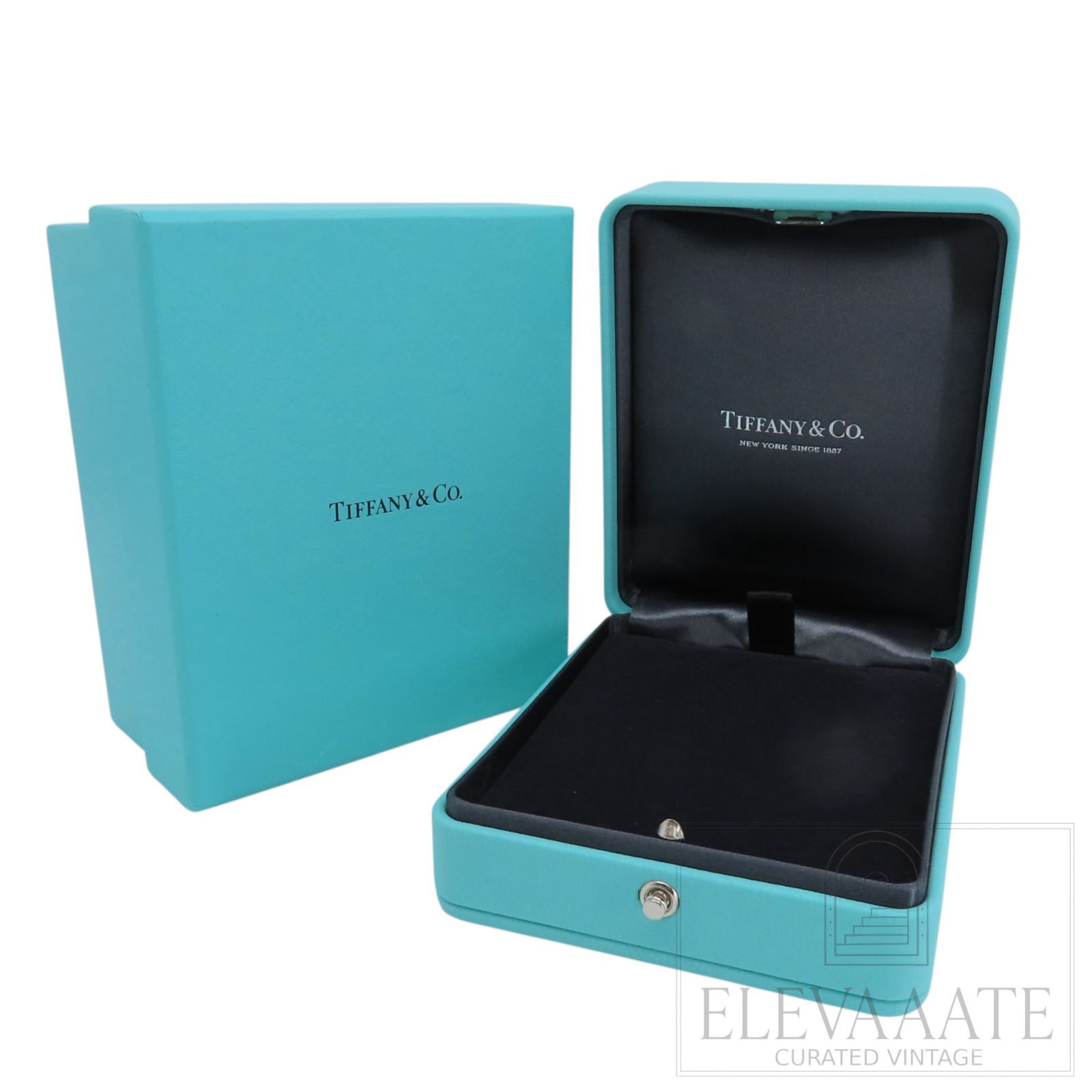 美品 Tiffany&Co. ティファニー ブルー ネックレス ケース 箱
