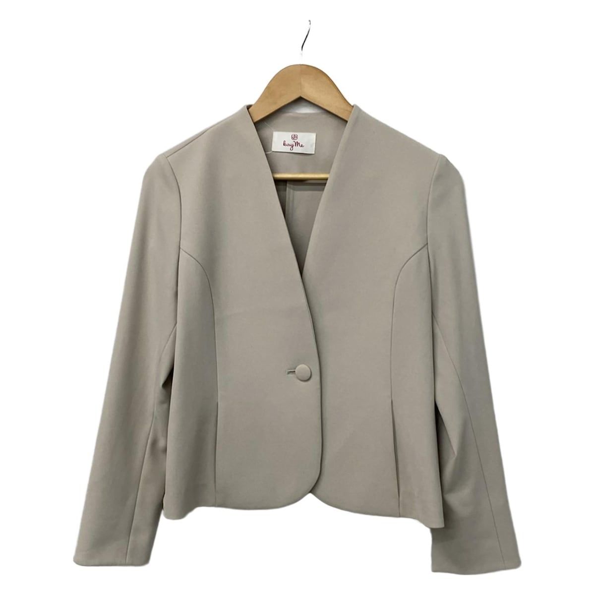 kayme(ケイミー) ジャケット サイズ9 M レディース美品 - ベージュ