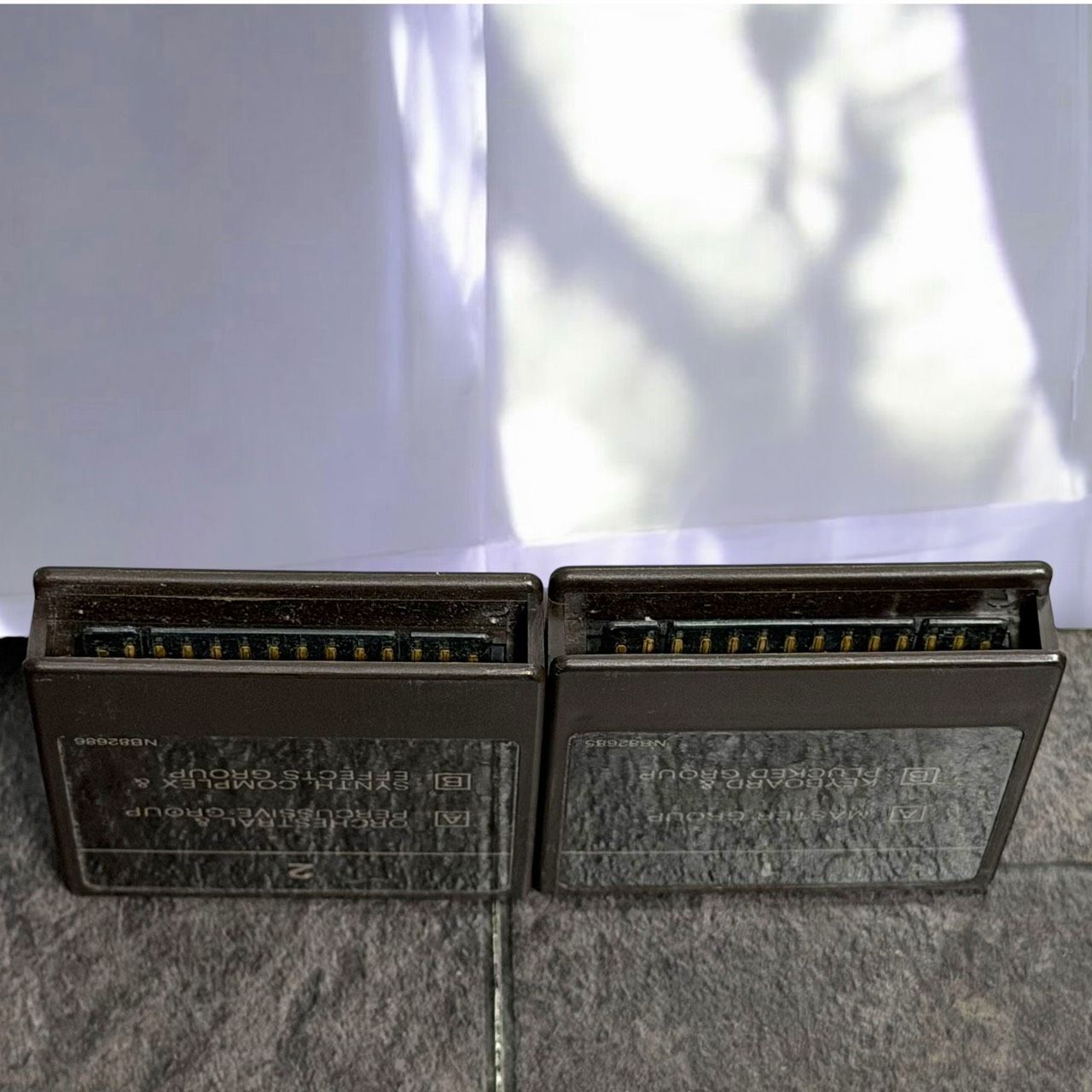 ☆送料無料 良品 YAMAHA ヤマハ DX7 用 VOICE ROM カートリッジ 1 2