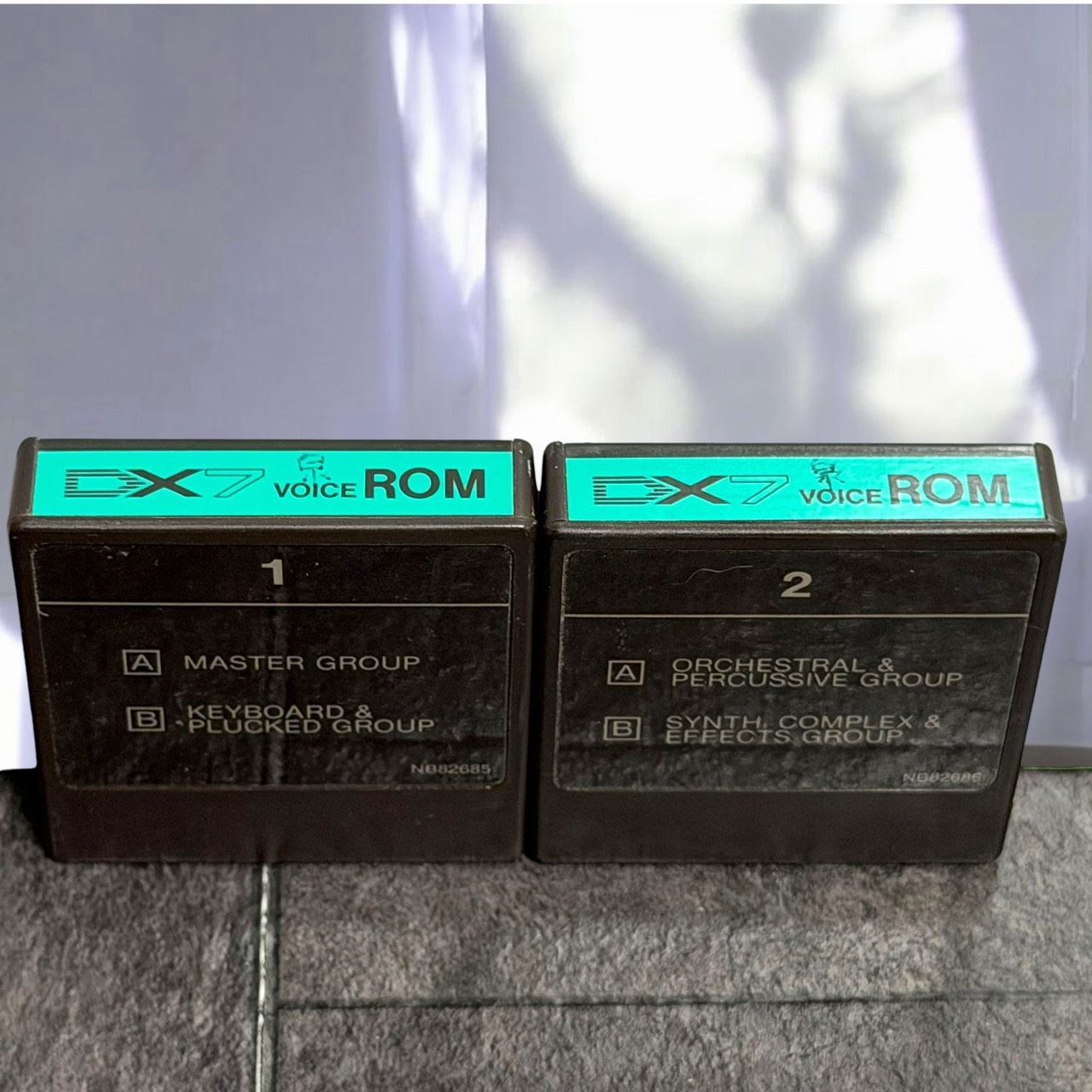 ☆送料無料 良品 YAMAHA ヤマハ DX7 用 VOICE ROM カートリッジ 1 2