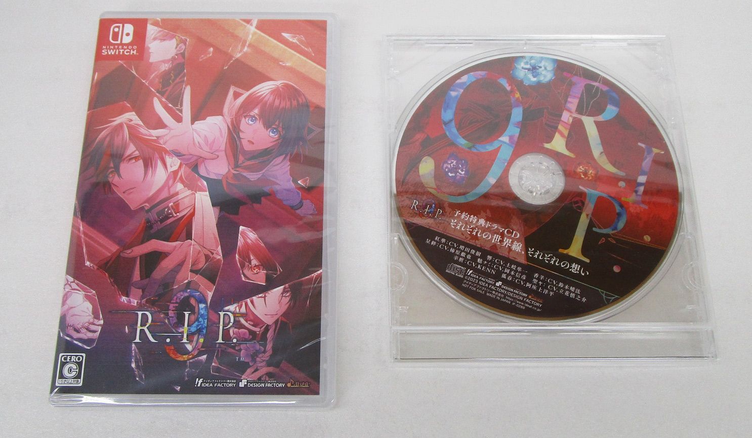 9 R.I.P. ナインリップ Switchソフト 特典CD付 未開封品 - メルカリ