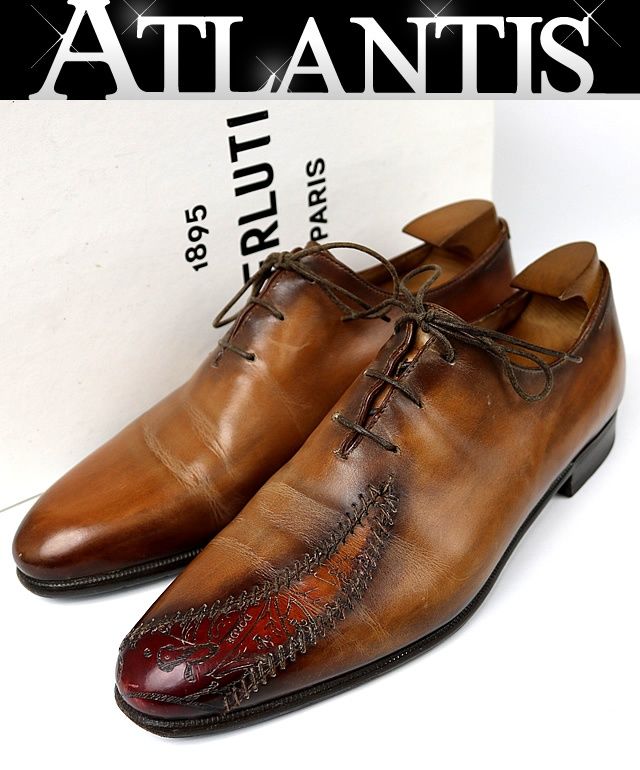 Berluti 銀座店 ベルルッティ ラピエセルプリゼ カリグラフィ レザー