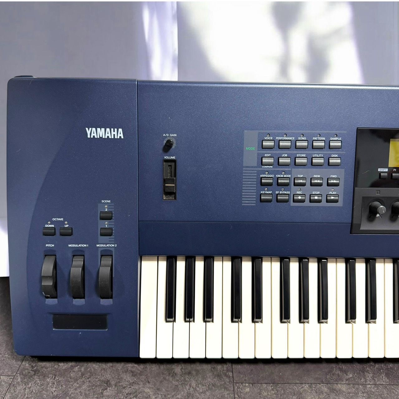 ☆送料無料 美品 YAMAHA ヤマハ EX5 76鍵 シンセサイザー FS鍵盤 定価