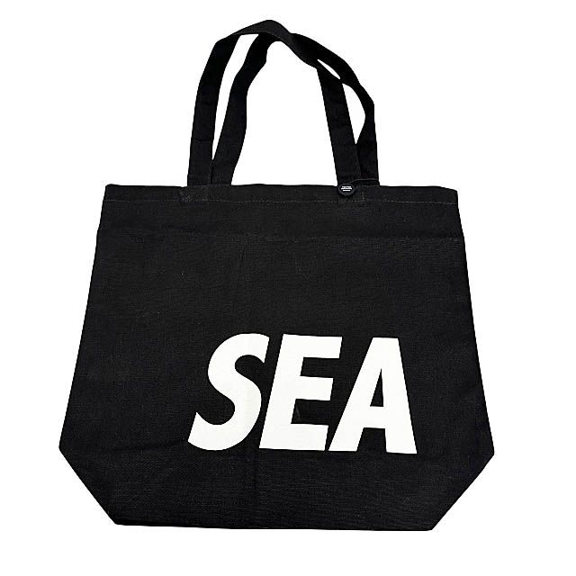 ウィンダンシー WIND AND SEA TOTE BAG ロゴ プリント キャンバス