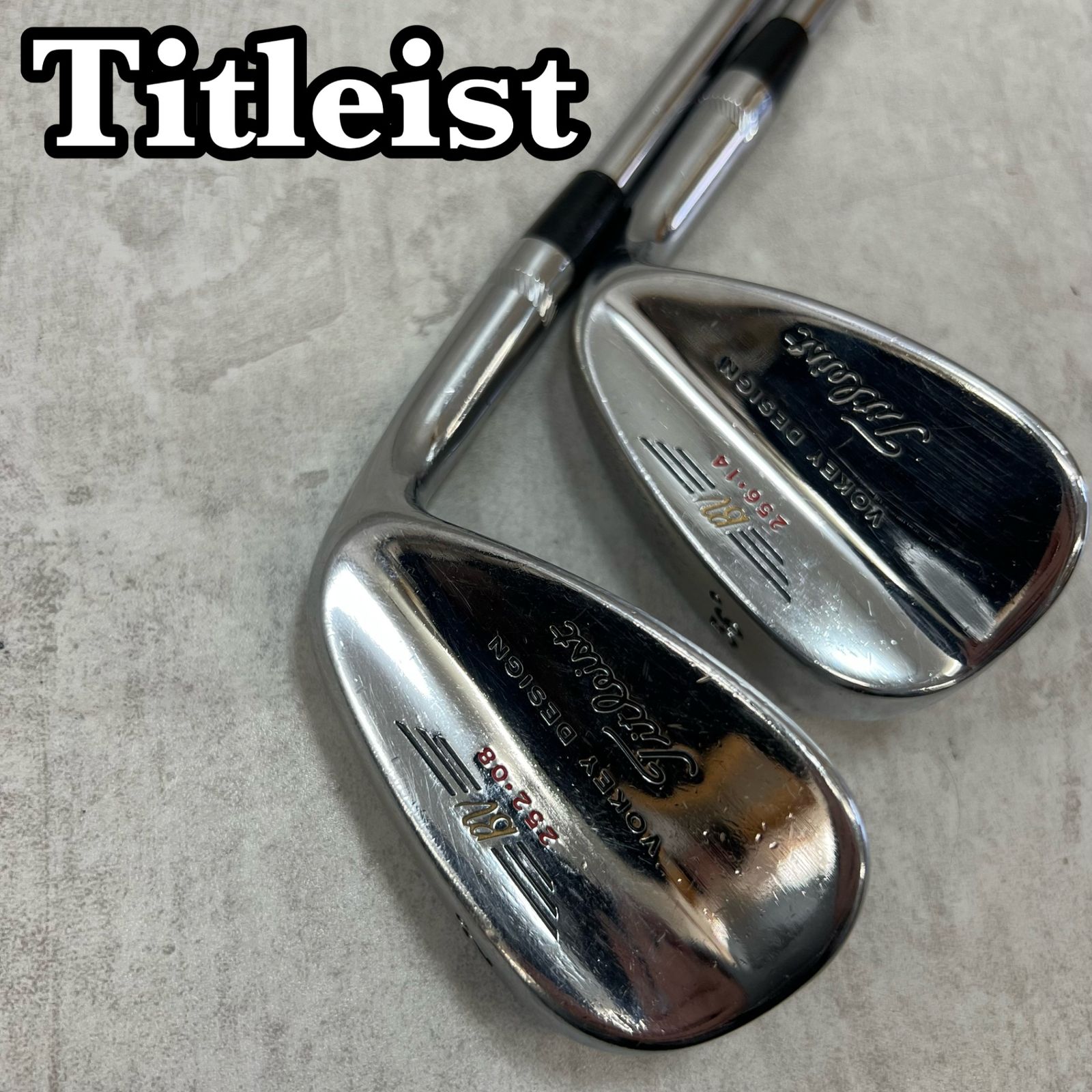 タイトリスト ボーケイデザイン メンズゴルフ ウェッジ2本セット 右