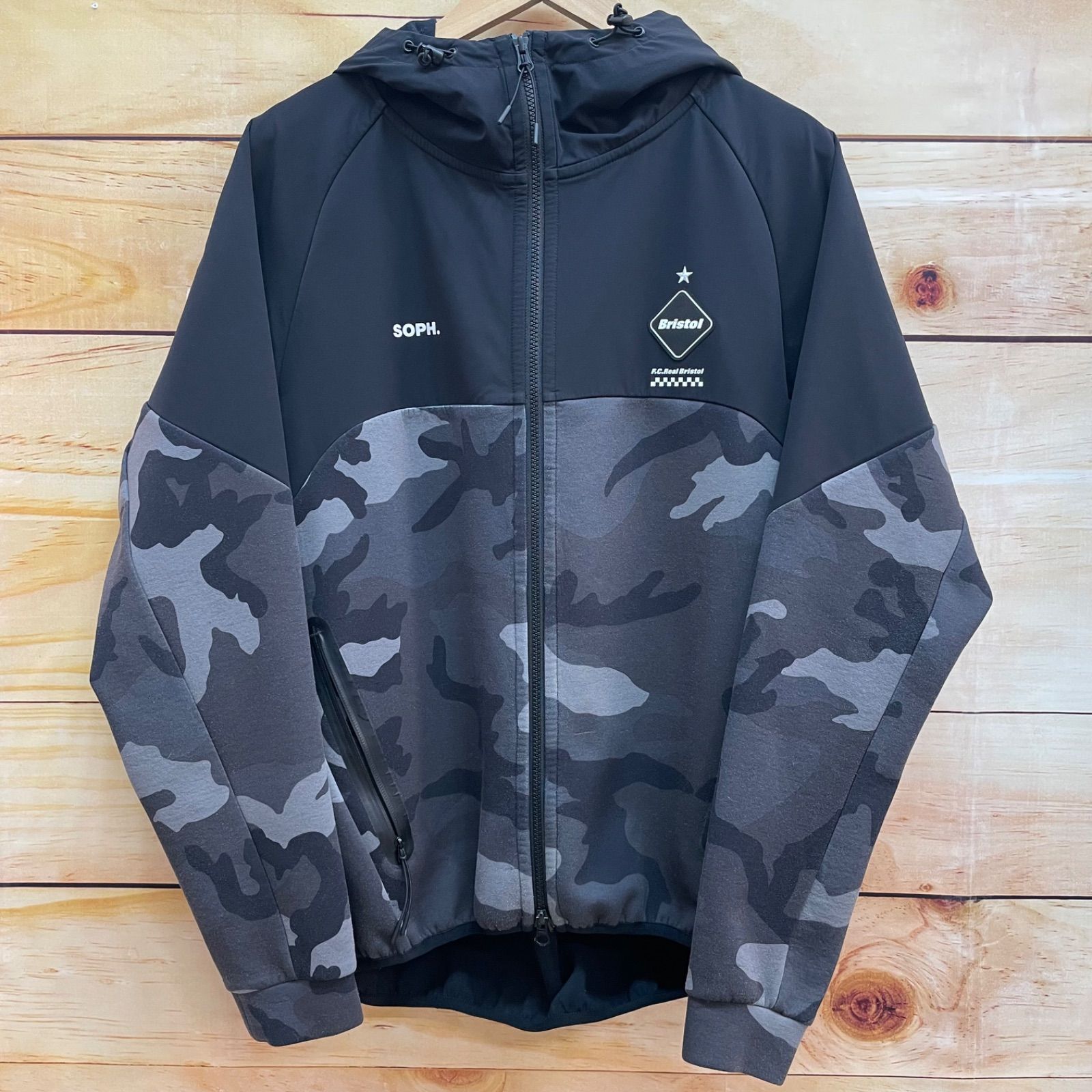 F.C.Real Bristol エフシーレアルブリストル ジップアップパーカー L