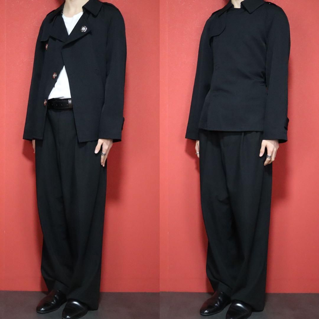 tricot COMME des GARCONS 04AW ボタンデザインコート - メルカリ