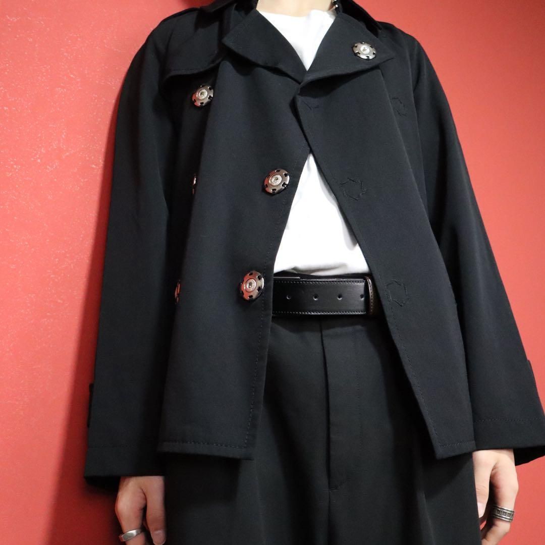 tricot COMME des GARCONS 04AW ボタンデザインコート - メルカリ