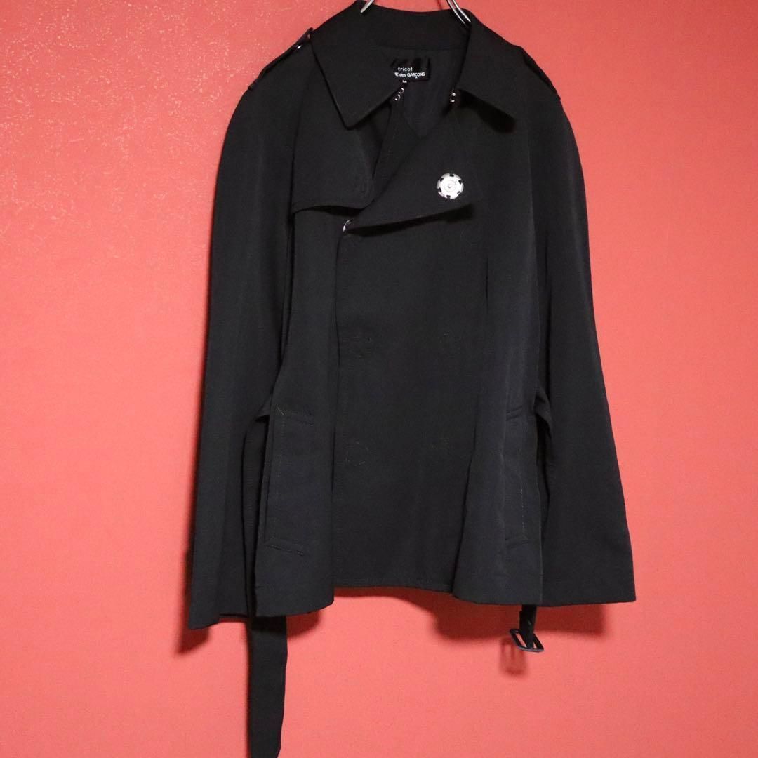 tricot COMME des GARCONS 04AW ボタンデザインコート - メルカリ