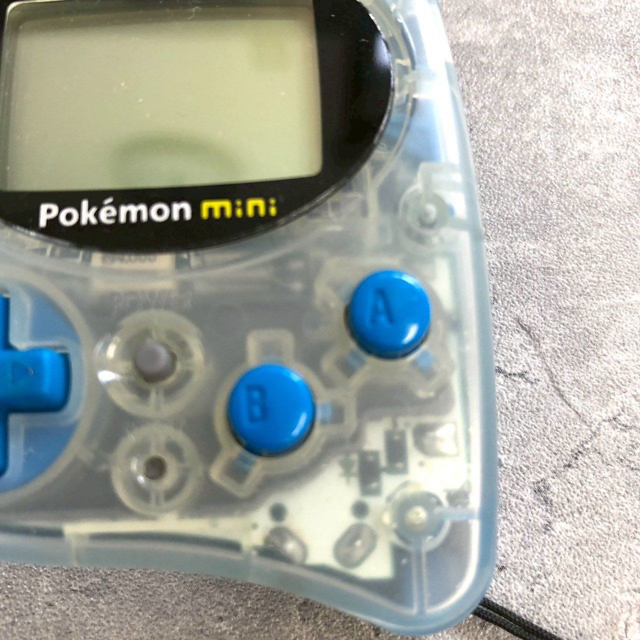 Pokemon mini ウパーブルー 本体＋ソフトセット① ポケモン ミニ