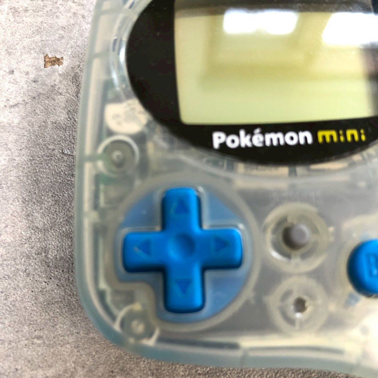 Pokemon mini ウパーブルー 本体＋ソフトセット① ポケモン ミニ