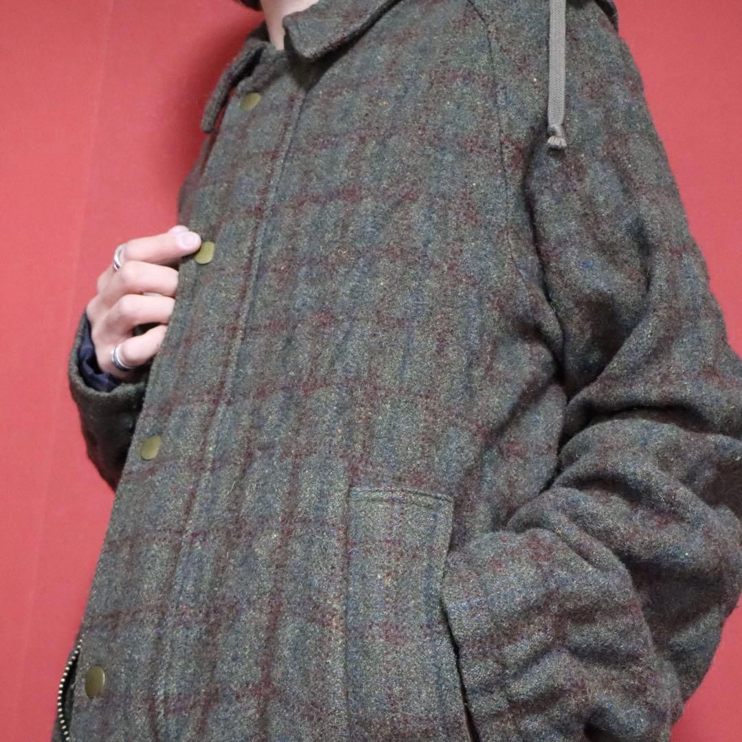 COMME des GARCONS HOMME フーデッド ジップ ウールコート - メルカリ