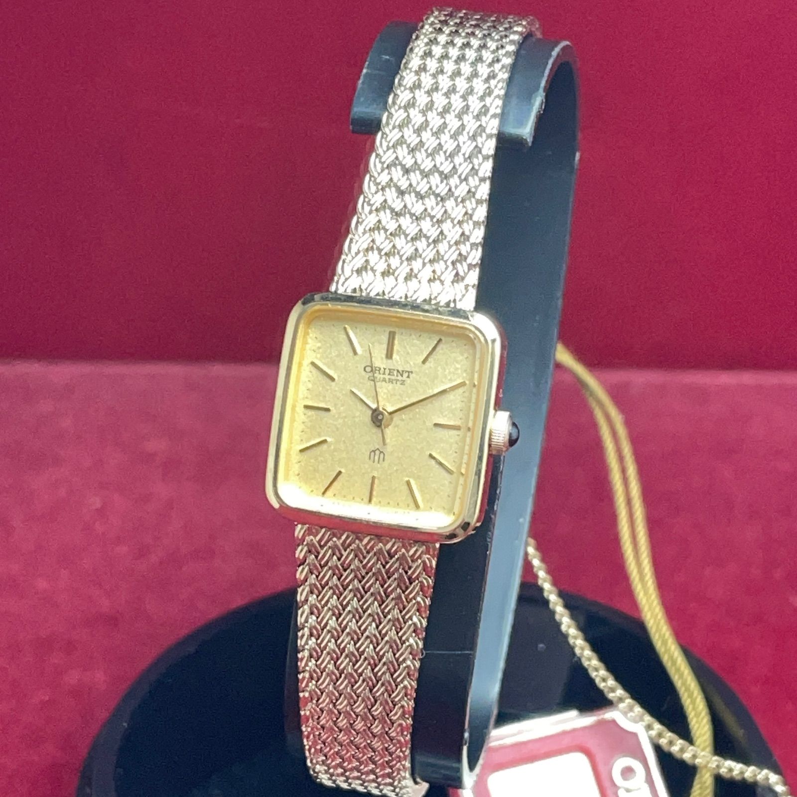 希少/未使用】電池交換済 ORIENT オリエント ジェミニレディ クォーツ